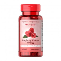 Жиросплювач Puritan's Pride Raspberry Ketones 500 mg 60 caps