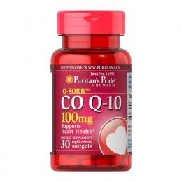 Коэнзим Puritan's Pride CO Q-10 100 mg 30 softgels