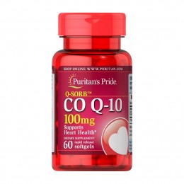 Коэнзим Puritan's Pride CO Q-10 100 mg 60 softgels