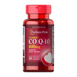 Коэнзим Puritan's Pride CO Q-10 400 mg 30 softgels