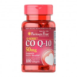 Коэнзим Puritan's Pride CO Q-10 50 mg 100 softgels
