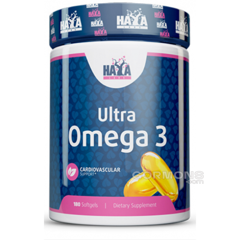 Риб'ячий жир Haya Labs Ultra Omega 3 - 90 софт гель