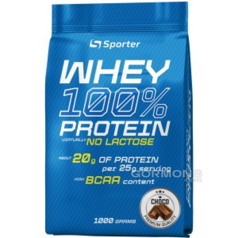 Протеїн Sporter Whey 100% Protein (lactose free) - 1 кг