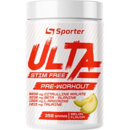 Передтренувальний комплекс без стимуляторів Sporter Ulta Stim Free Pre-Workout - 350 г