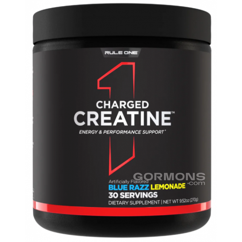Креатинова мартиця 3 види креатина R1(Rule One) Charged Creatine - 270 г