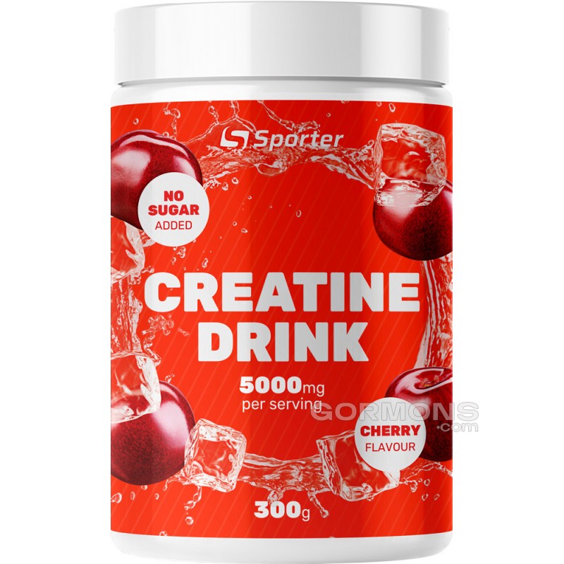 Креатин Sporter Creatine DRINK - 300 г вишня