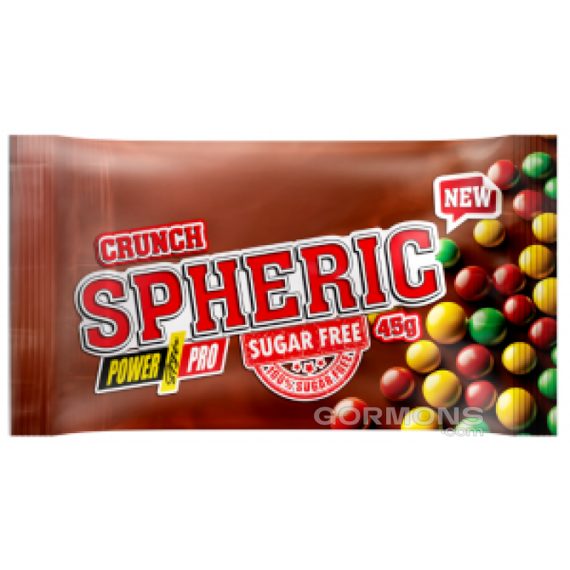 Драже без цукру PowerPro Spheric Crunch 45 грам