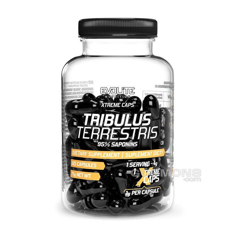 Тестостероновый бустер Evolite Nutrition Tribulus Terrestris 95% 60 caps