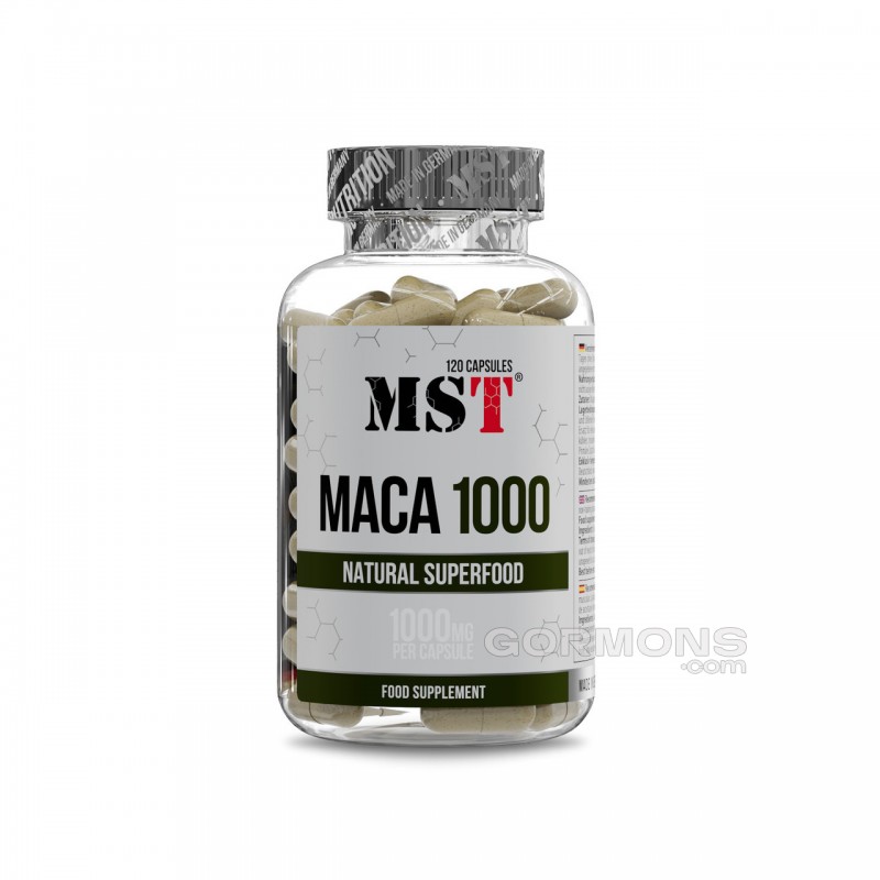 Повышение либидо , для мужчин и женщин MST® MACA 1000 120 caps