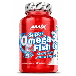 Рыбий жир Amix Super Omega 3 Fish Oil 1000mg - 90 софт гель