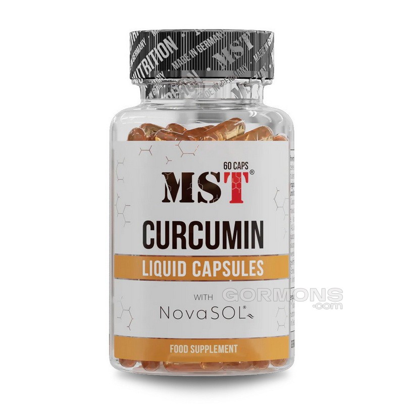 Антиоксидант куркумін MST Curcumin NovaSOL® 60 liquid caps