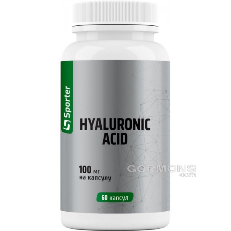 Гіалуронка Sporter Hyaluronic acid 100 мг - 60 капс