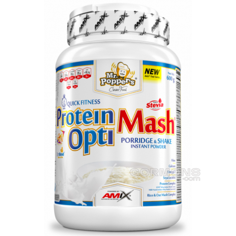 Протеїнова каша Amix Mr.Popper´s Protein OptiMash 600г
