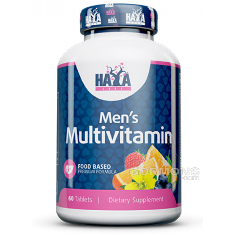 Витамины для мужчин Haya Labs Food Based Men's Multi - 60 таб