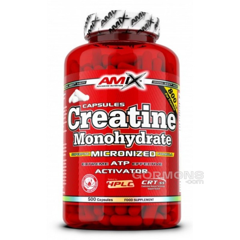 Креатин Amix Creatine monohydrate 750 мг 500 капс