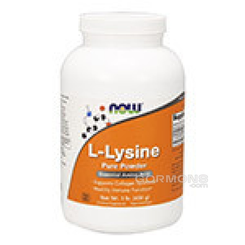 Амінокислоти NOW Foods L-Lysine Pure Powder 454 g