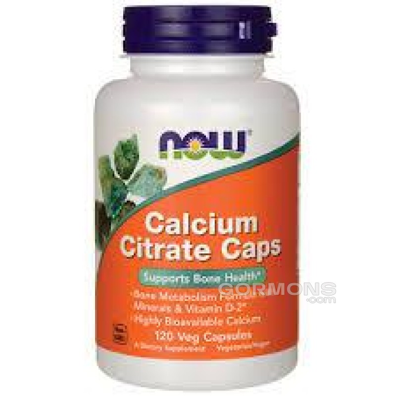 Витамины NOW Foods Calcium Citrate Caps 100 caps