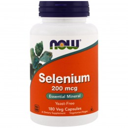 Витамины NOW Foods Selenium 200mcg 180 caps