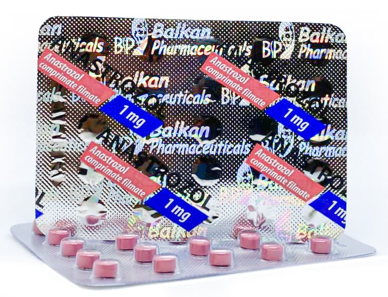 Придбати Balkan Pharmaceuticals Anastrozol 25 таб. в Україні з доставкою